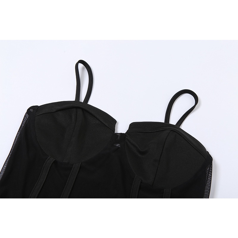 DUNEA Đầm Hai Dây Thiết Kế Quyến Rũ Thời Trang Dành Cho Nữ