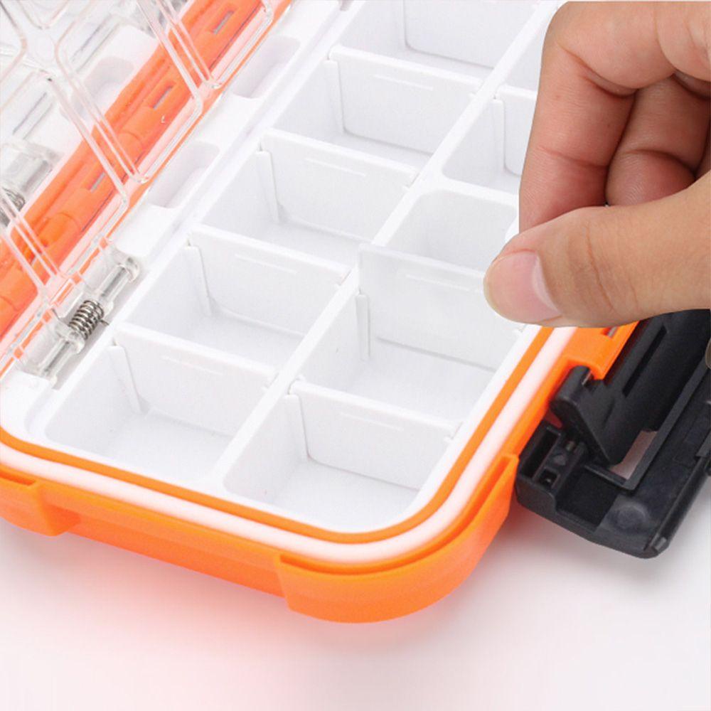 Hộp Nhựa Vuông Đựng Móc Câu Cá Hai Mặt Có Thể Điều Chỉnh