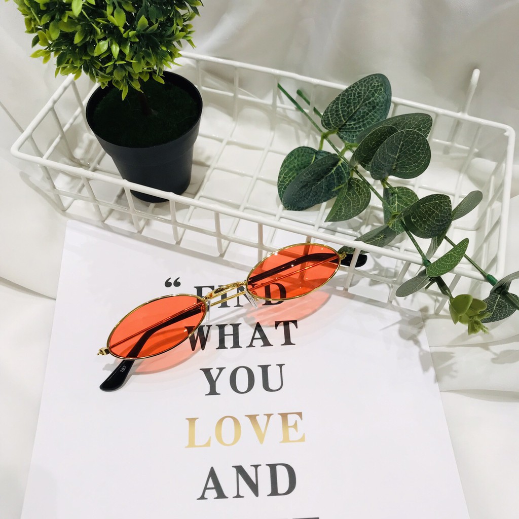 [CỰC XINH] MẮT KÍNH THỜI TRANG 183 HOT TREND OVAL HÍP SANG CHANH NHIỀU MÀU | BigBuy360 - bigbuy360.vn