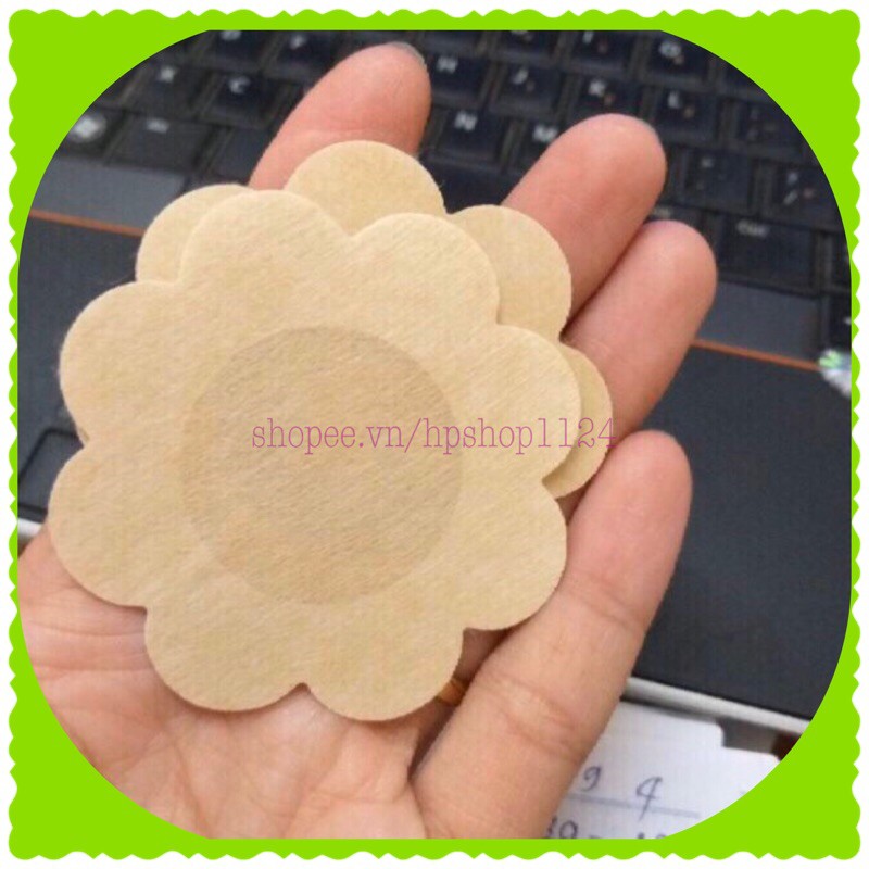 60 Miếng dán ngực - Miếng dán ti giấy hình hoa mai hộp thiếc xanh | BigBuy360 - bigbuy360.vn