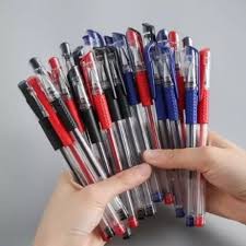 chuyên sỉ combo 100 bút bi nước ( màu xanh, đỏ, đen)