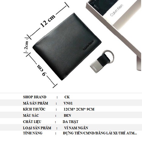 Ví nam cao cấp da thật
