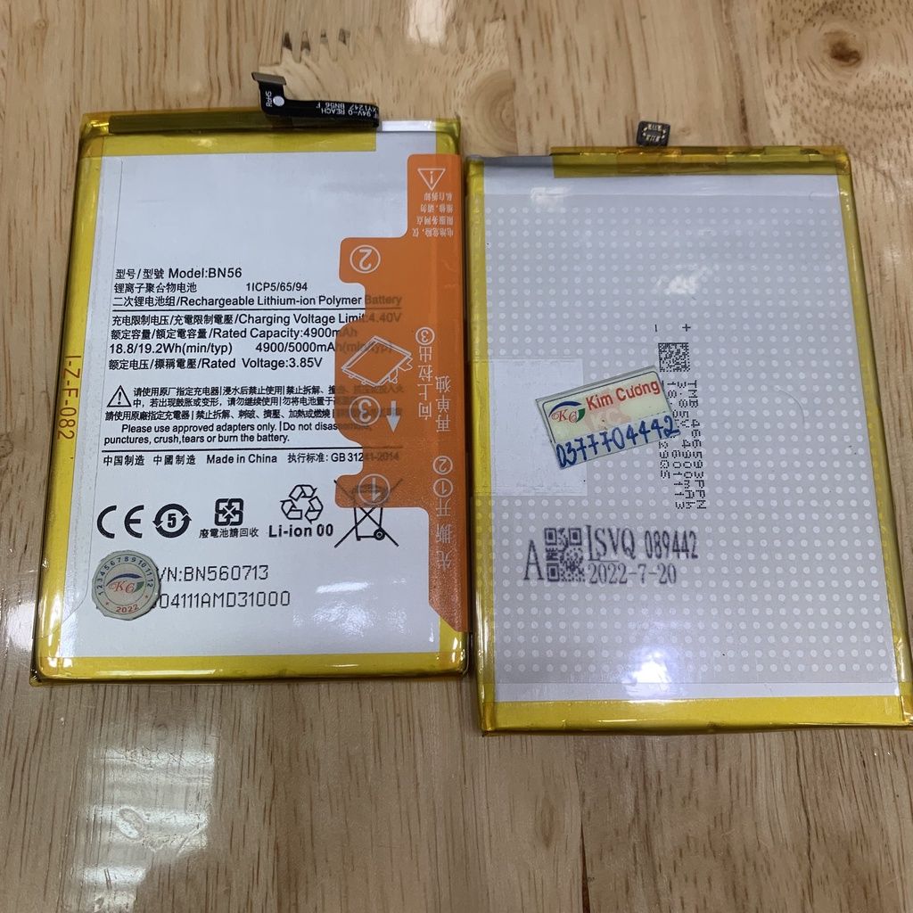 Pin BN56 dành cho các dòng điện thoại redmi 9a