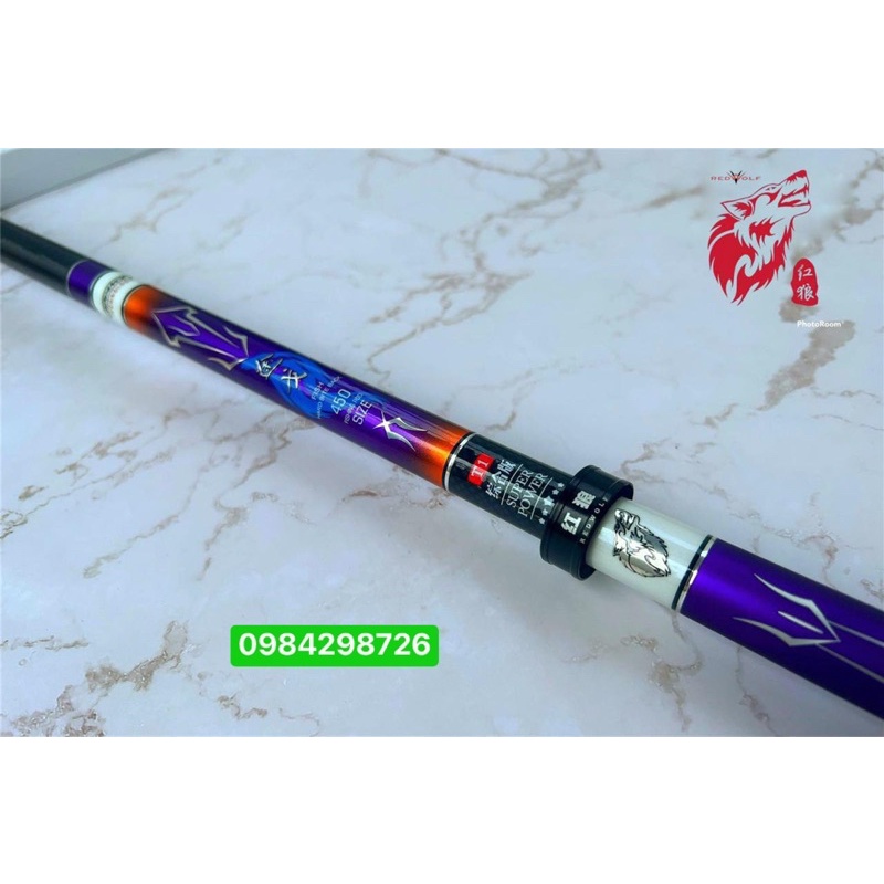 cần câu đài RedWolf - Tiểu Hồng Lang 4H-28 Bảo hành 2 lóng trong 1 năm trừ lóng gốc chính hãng