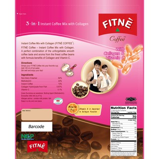 Cà phê FITNÈ collagen