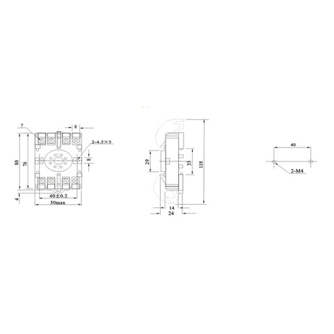 Đế Timer 8 Chân