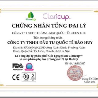 Cốc nguyệt san Claricup