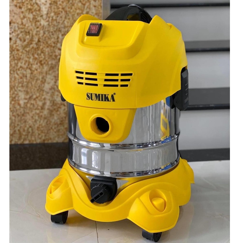 Máy hút bụi hút nước Sumika K20 - 1600W, Lọc HEPA (HÚT KHÔ VÀ HÚT NƯỚC)