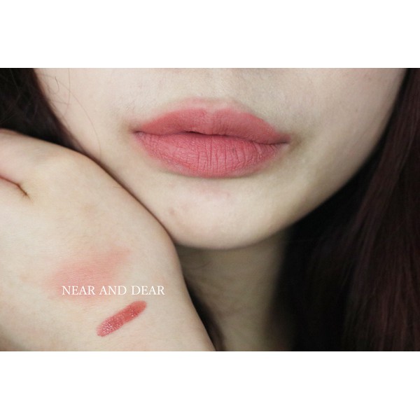 CAM KẾT CHUẨN AUTH- Son 3CE Velvet Lip Tint màu Near And Dear – Hồng Đất