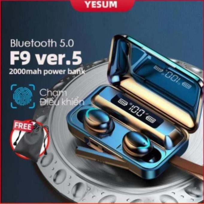 Tai nghe Bluetooth AMOI F9 - Kháng Nước - Bản Quốc Tế 2020 - Pin Sạc 2000mah