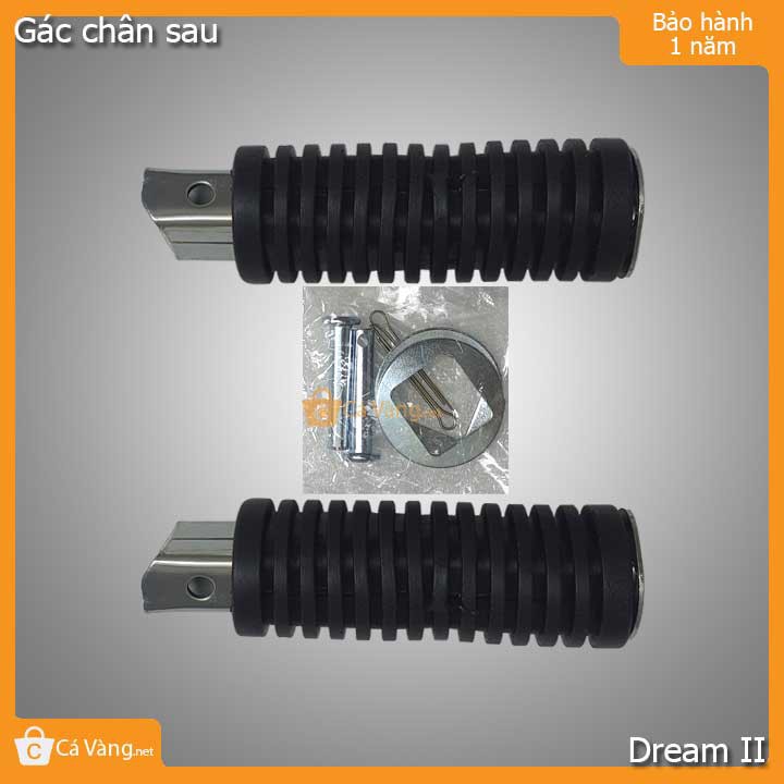 Cao su gác chân sau xe máy Dream II, Thái, Việt loại tốt giá rẻ