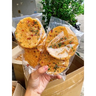 1kg cơm cháy mắm hành loại hảo hạng ngon đặc biệt bánh nguyên