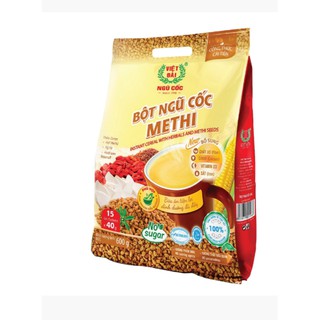 [ Sản phẩm Loại 1 ] Túi 600G Bột ngũ cốc Methi Việt Đài Ngũ cốc dinh dưỡng sạch chất lượng an toàn đảm bảo chính hãng