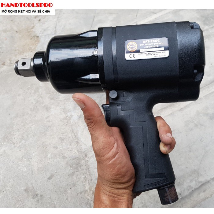 Súng vặn bu lông khí nén Kawasaki KPT-25DC 3/4 inch, 1060Nm