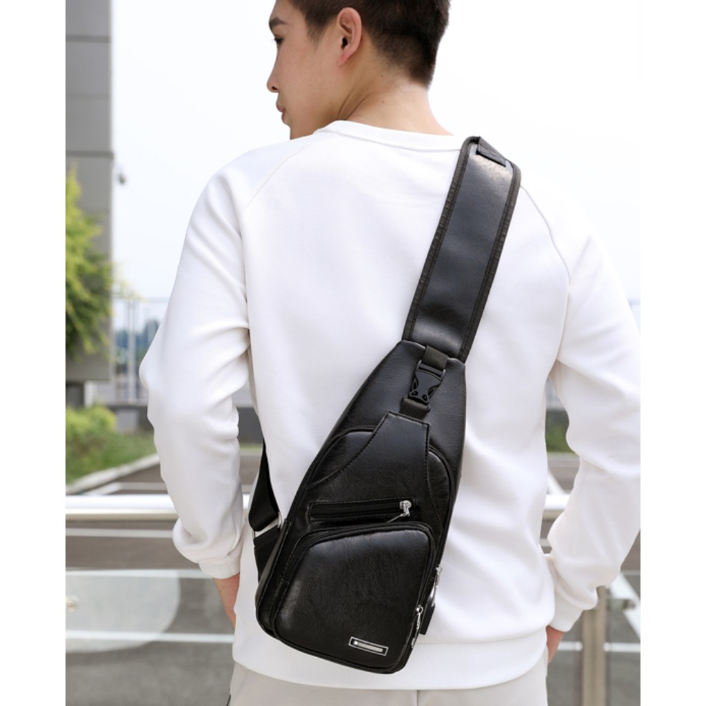 Túi đeo chéo cao cấp nam , túi đeo chéo da phong cách, năng động | BigBuy360 - bigbuy360.vn