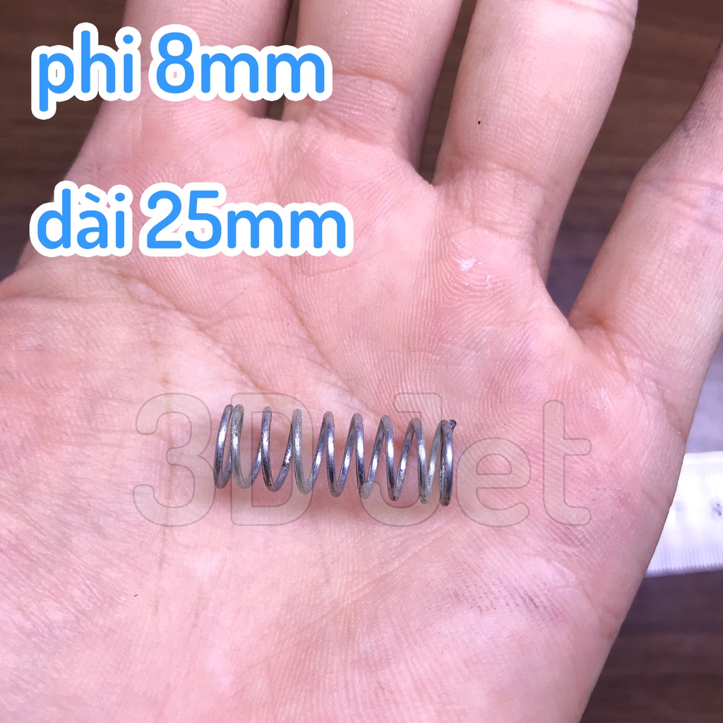 5 Lò Xo Thép mini nhiều kích thước