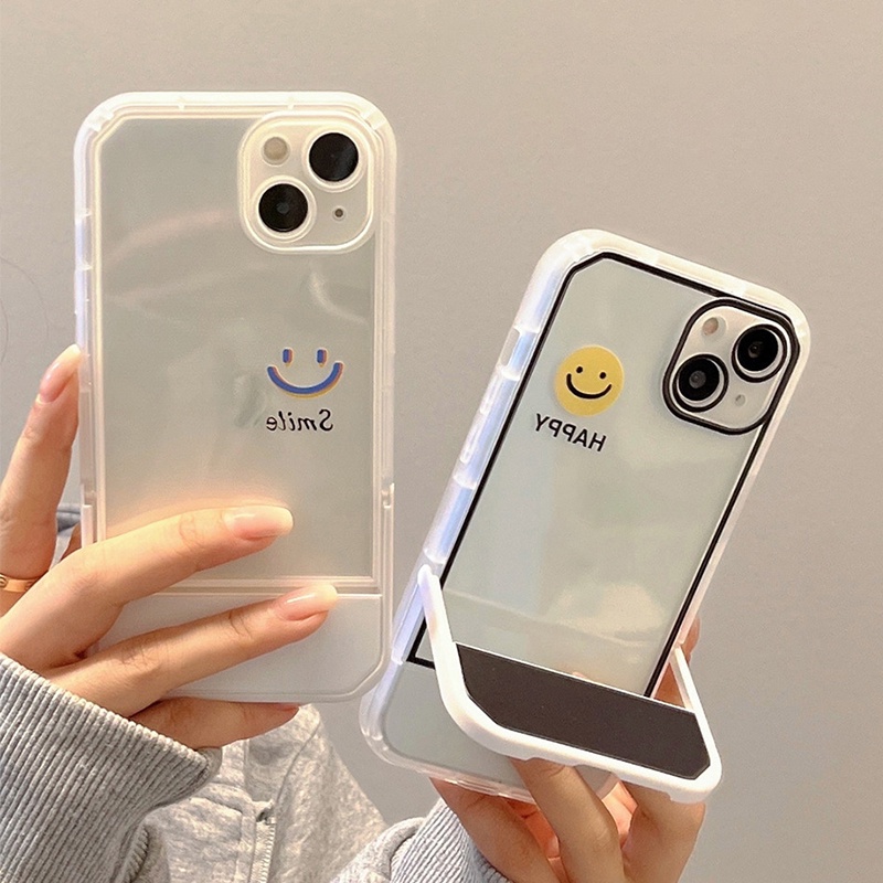 Ốp Điện Thoại Dày Viền Đen Chống Rơi Kèm Giá Đỡ Cho iphone X/Xs XR 11Promax 12 13 13Promax