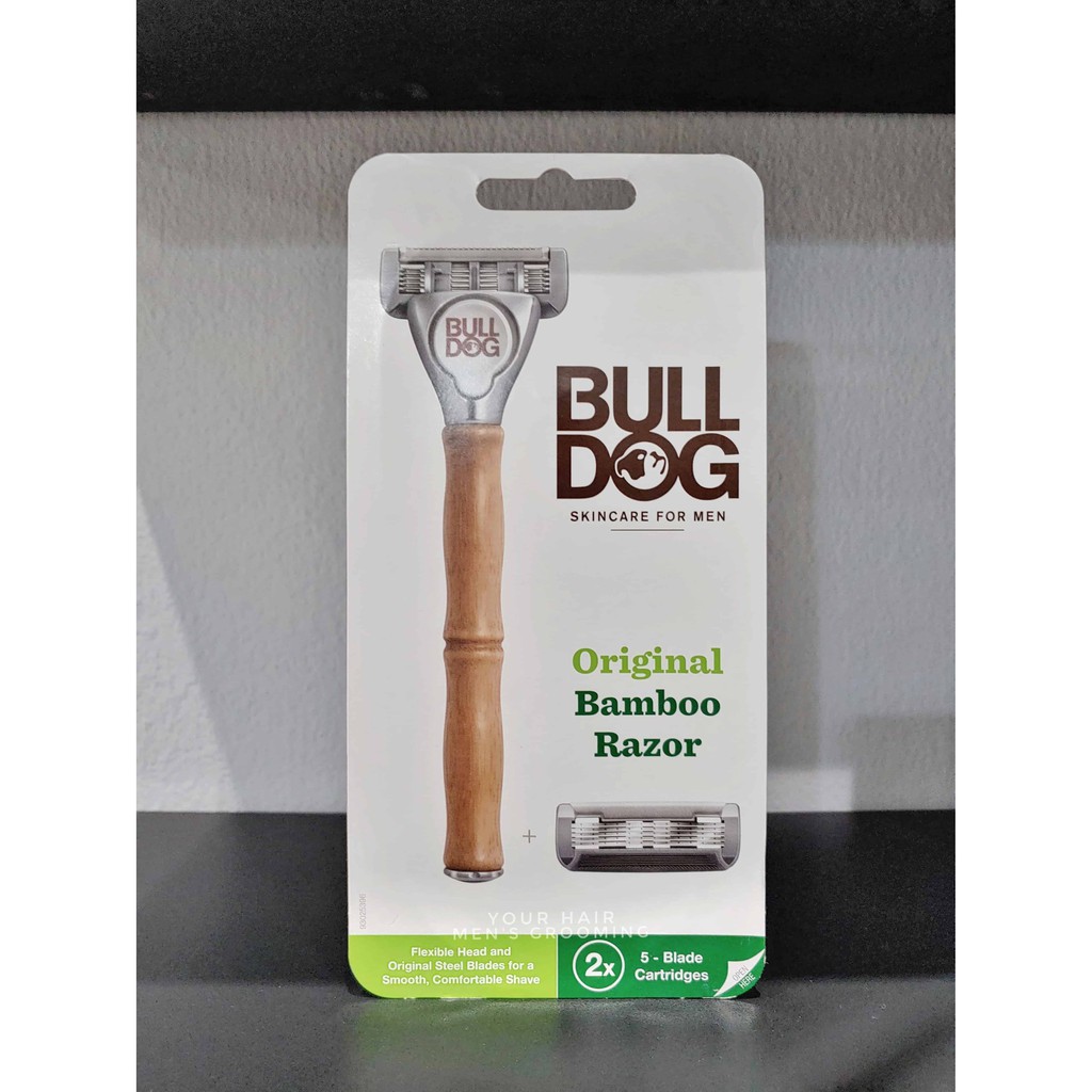 Dao cạo râu Bulldog Original Bamboo Razor - Chính hãng UK