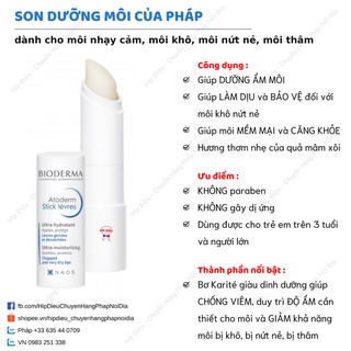 SON DƯỠNG MÔI BIO CỦA PHÁP