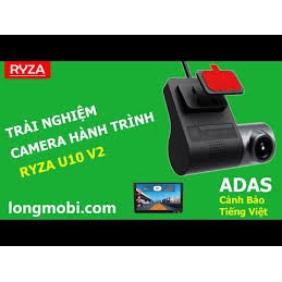 [Cao cấp- FREE SHIP]Ryza U10 V2 WIFI Camera Hành Trình Cho Màn Hình Android, Cảm Biến Sony