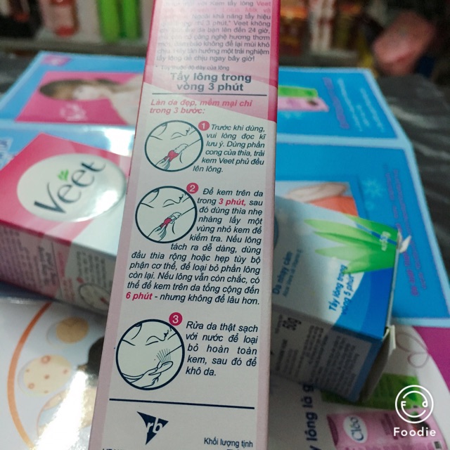 Kem tẩy lông Veet