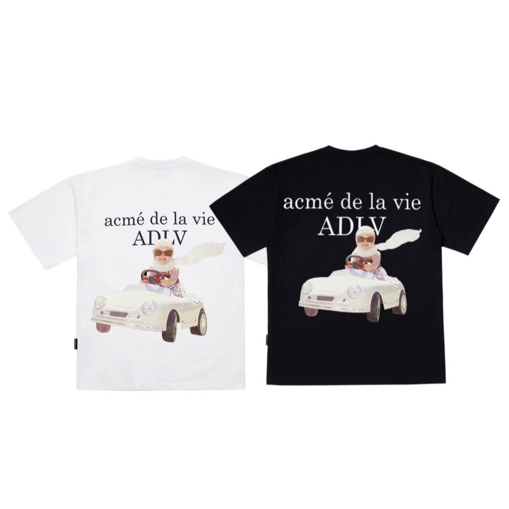 Áo thun cotton tay ngắn in hình thời trang