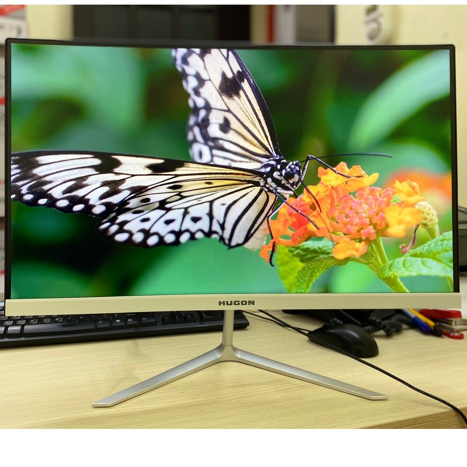 Màn Hình Cong Full Viền 24inch 75Hz HUGON QS240 - New 2020 | BigBuy360 - bigbuy360.vn