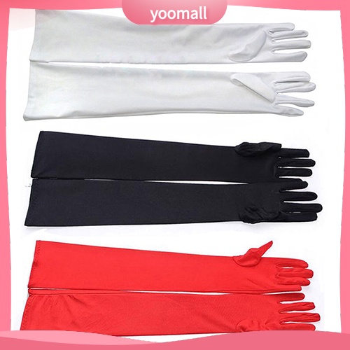 1 Đôi Găng Tay Dài Thời Trang Dùng Cho Cô Dâu Trong Tiệc Cưới