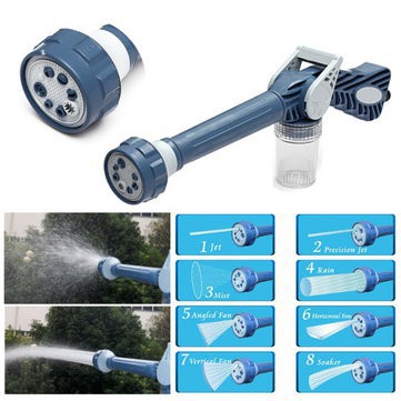 Vòi xịt nước tăng áp đa năng 8 chế độ phun