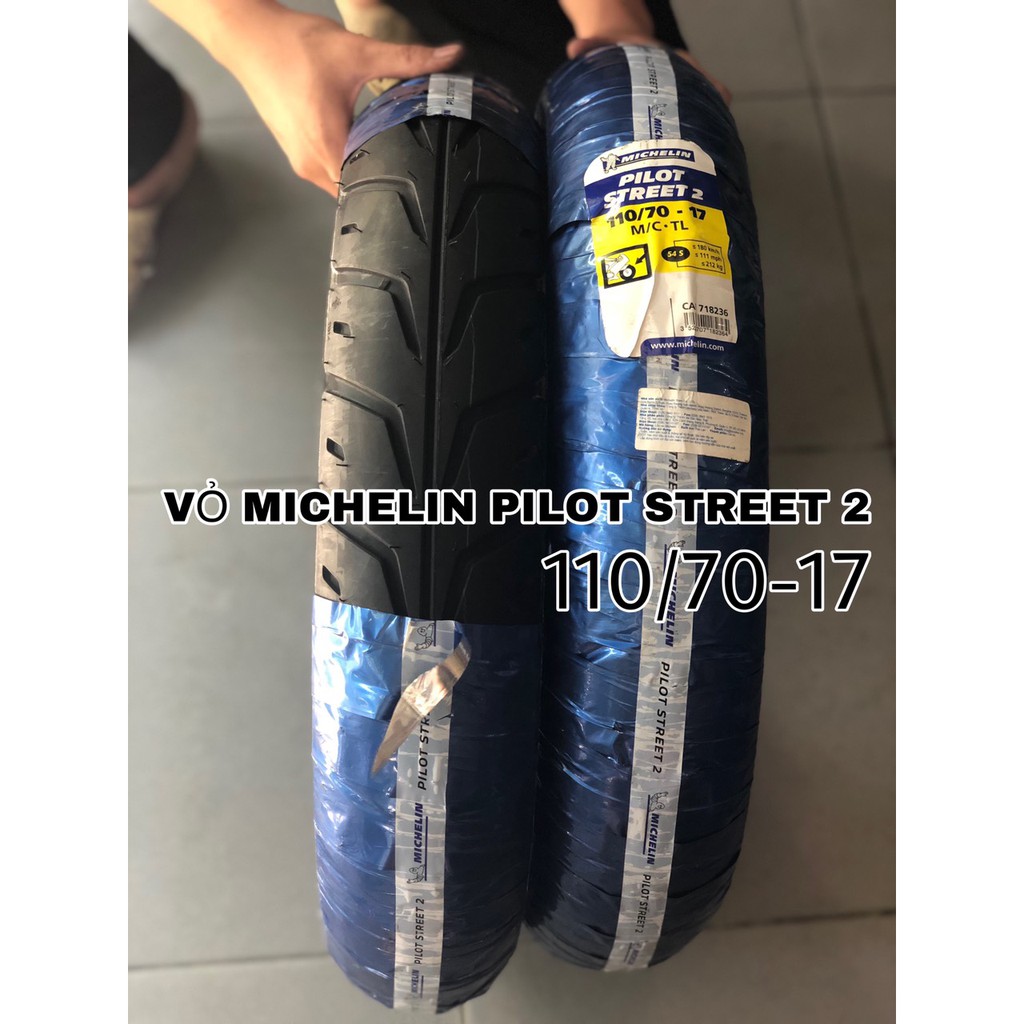 VỎ XE MICHELIN PILOT STREET 2 CHO XE ĐI VÀNH 17