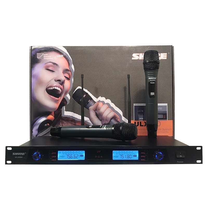 Micro karaoke không dây shure ULX 960 cao cấp