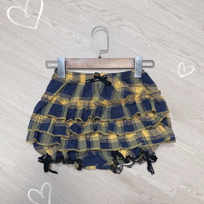 Quần shorts Caro tầng Đính Nơ Siêu Sexy