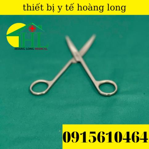 Kéo Y Tế -Kéo Cong Nhọn 2 Đầu 16cm Pakistan