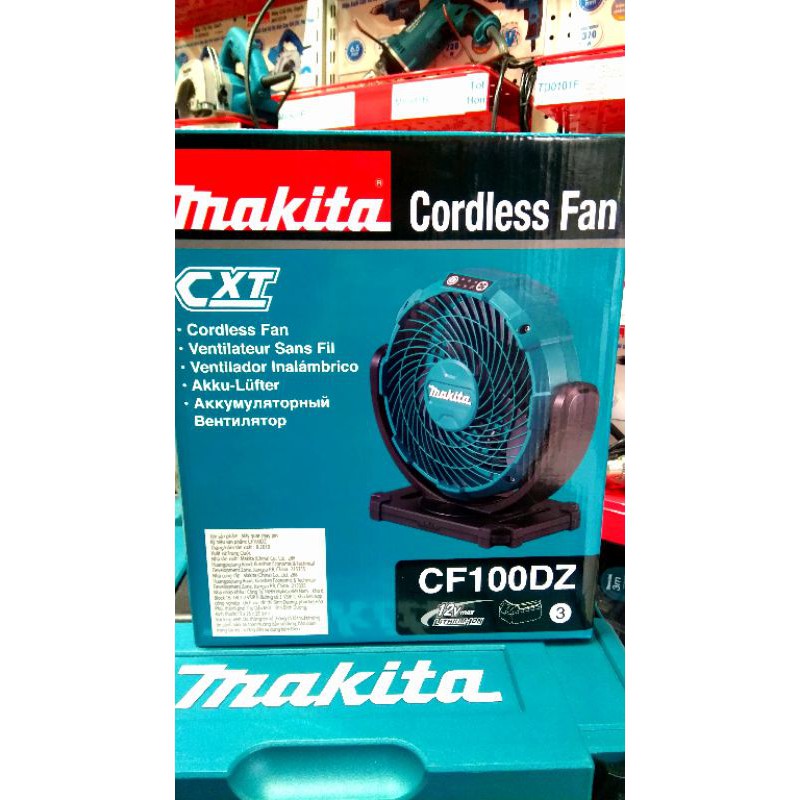 Quạt dùng pin và điện Makita CF100DZ 12V