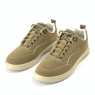 Giày sneaker nam da lộn cao cấp thể thao trẻ trung, Giày da nam tăng chiều cao GB155