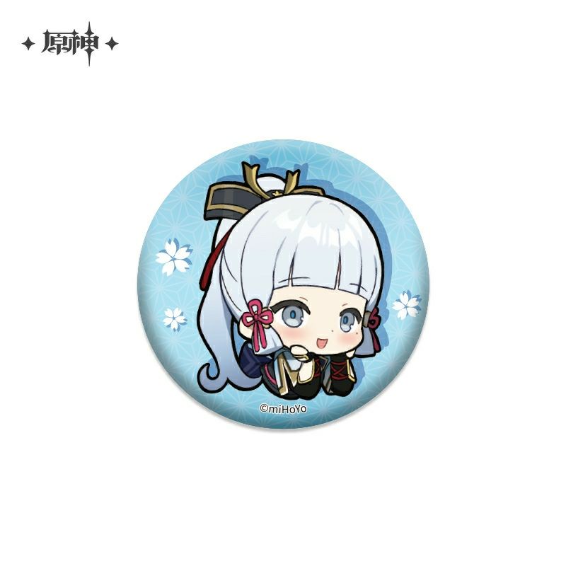 [có sẵn] huy hiệu genshin impact chibi từ official shop