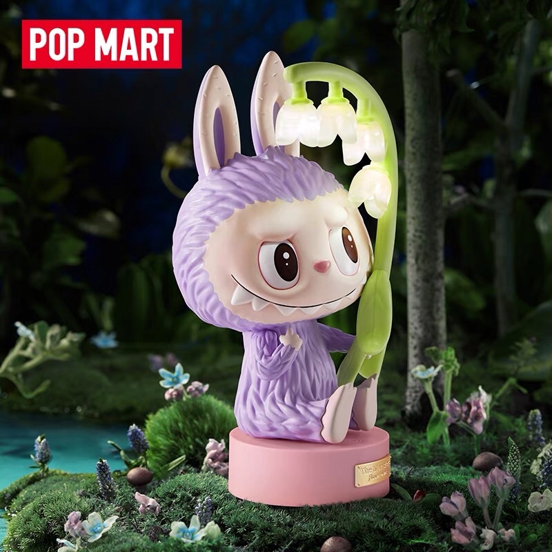 Popmart đèn ngủ LABUBU hoa linh lan chính hãng, quà tặng sáng tạo dễ thương