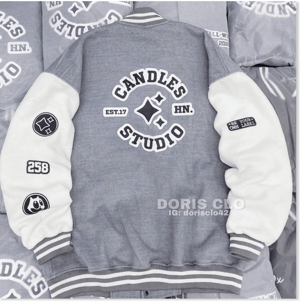 áo khoác nam nữ hoodie thun nỉ nút bấm form chuẩn cùng hoạ tiết chữ logo kết hợp hót trend | BigBuy360 - bigbuy360.vn