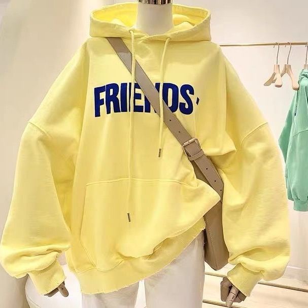 NRVP Áo Hoodie Dáng Rộng Thời Trang Hàn Quốc 2022 Dành Cho Nữ