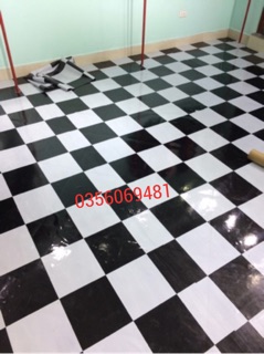 Thảm Nhựa trải sàn vân gỗ