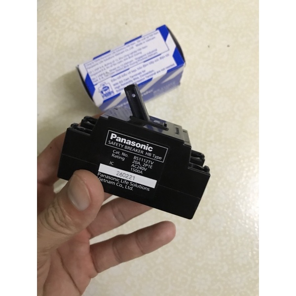 Panasonic - Cầu dao an toàn Aptomat Át HB CB cóc Panasonic 10A 15A 20A 30A 40A chính hãng