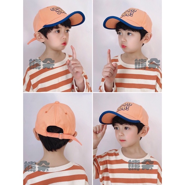 Mũ lưỡi trai cho bé chữ Good Job từ 3-7 tuổi