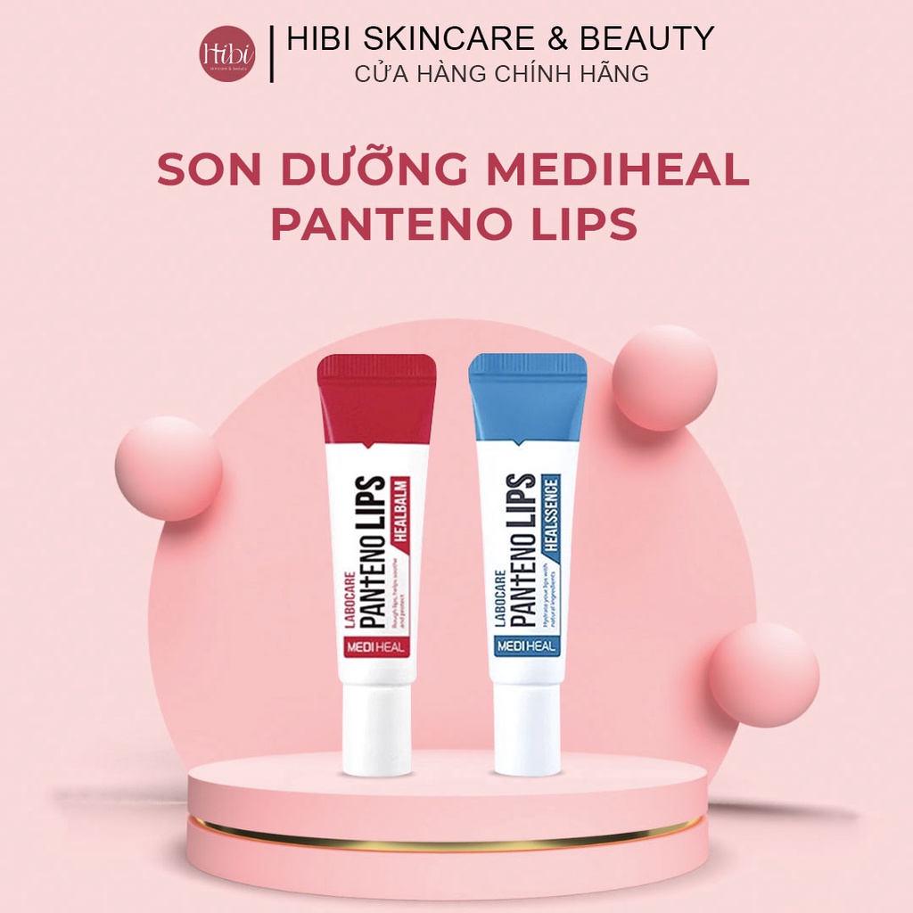 (CHÍNH HÃNG) Combo Kem Dưỡng Môi Ban Ngày/ Đêm Mediheal Làm Mờ Thâm Môi, Mềm Môi - Mediheal Labocare Panteno Lips 10ml