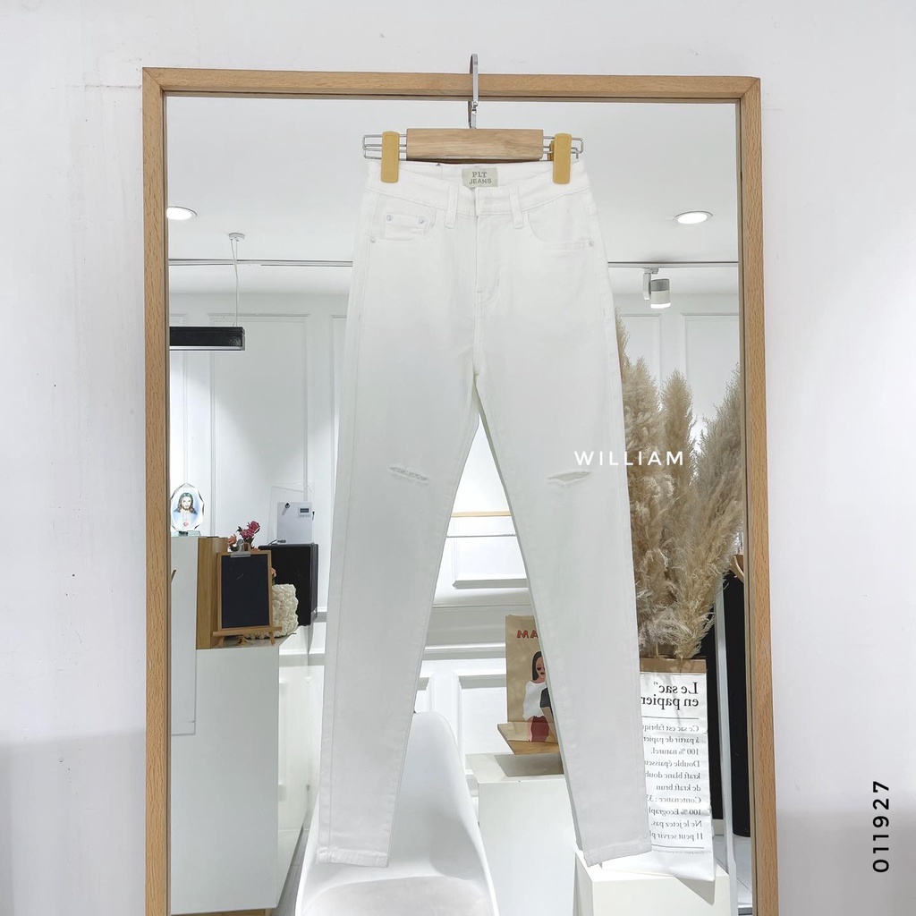 Quần jean skin rách gối 1513 (011927)