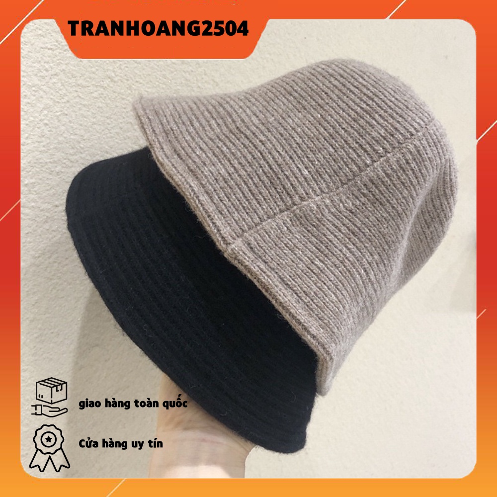 Nón buc ket phong cách Hàn Quốc trẻ trung cho nữ