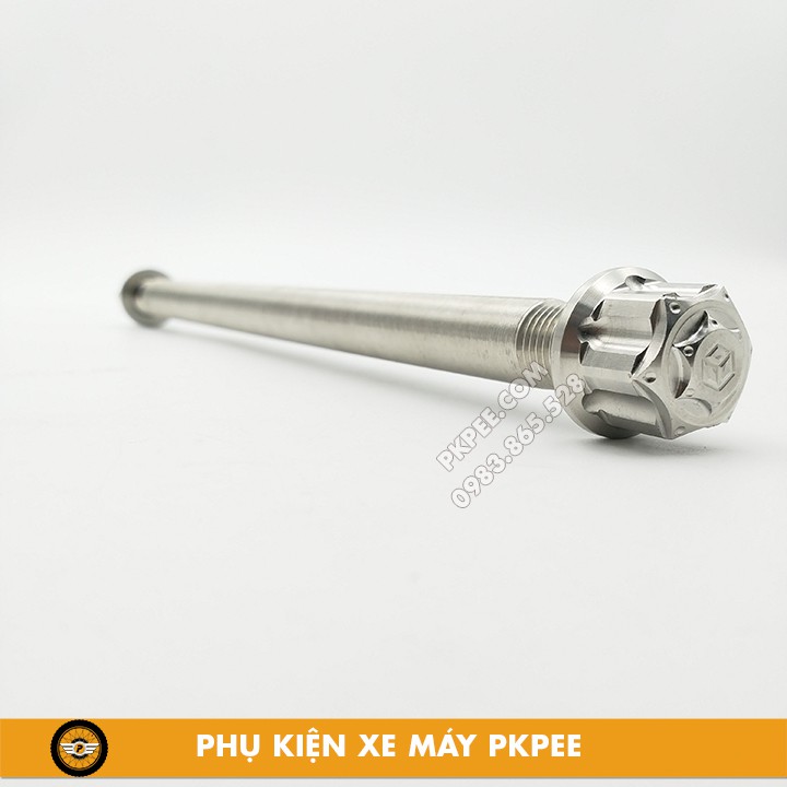 Combo Cốt Inox Bánh Xe Trước Sau Wave, Dream, Sirius, Exciter, Winner, Raider, Satria Kèm Tán Inox Salaya