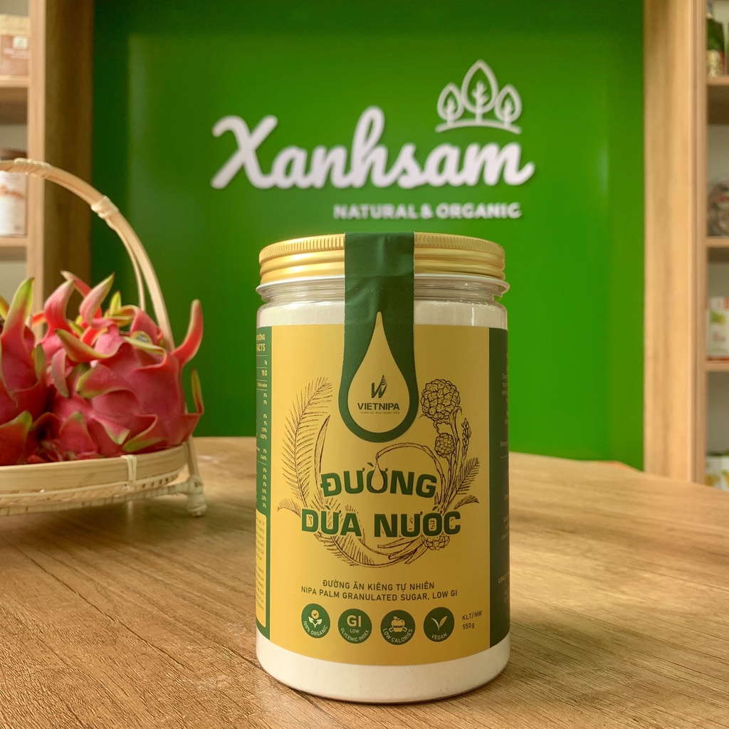 Đường Ăn Kiêng Tự Nhiên Đường Dừa Nước Ông Sáu Vietnipa - XanhSam Organic