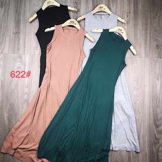 G06. 622. ĐẦM COTTON XÒE SÁT NÁCH