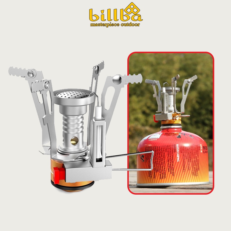 Bếp gas Nano xếp gọn đi leo núi trekking hoặc dùng cho đi phượt BB4423