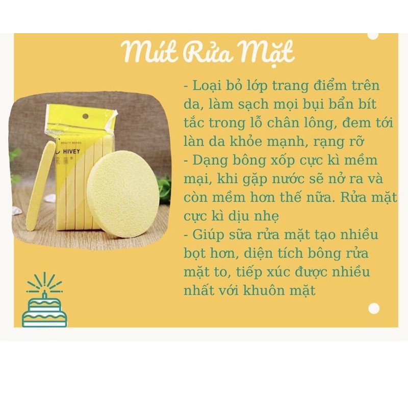 Mút Rửa Mặt